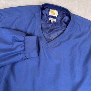 Palm Springs Golf Pullover Windbreaker Mens XXXL V Neck Long‎ Sleeve